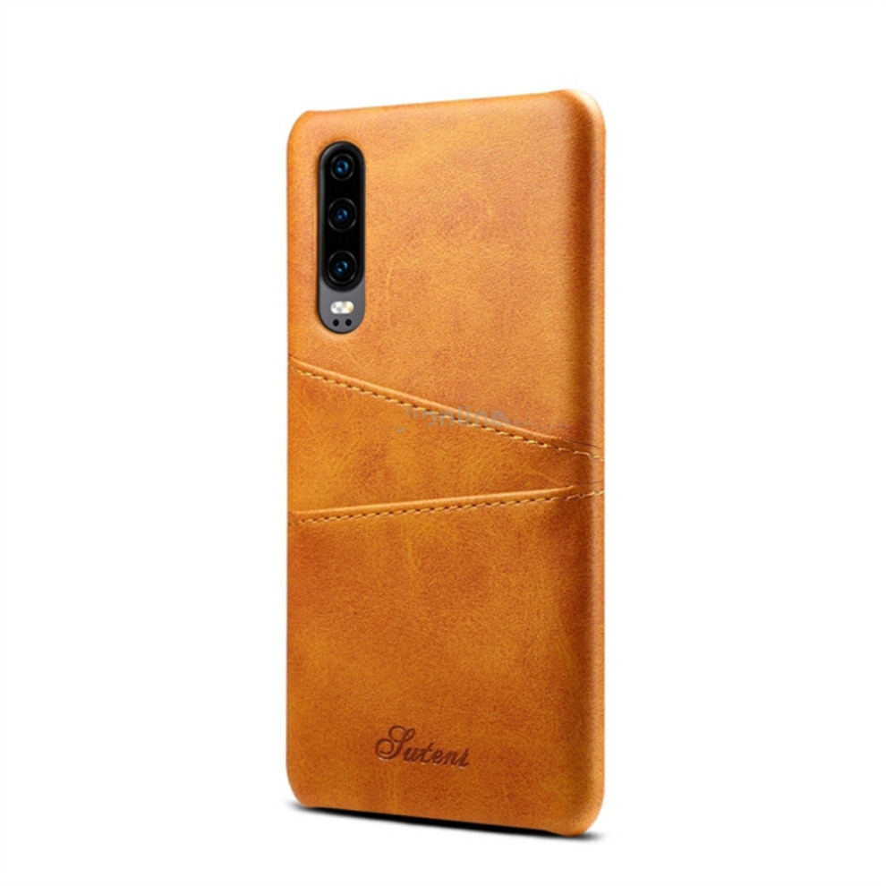 Calf Texture Protective Case For Huawei P30, With Card Slots 700000653915