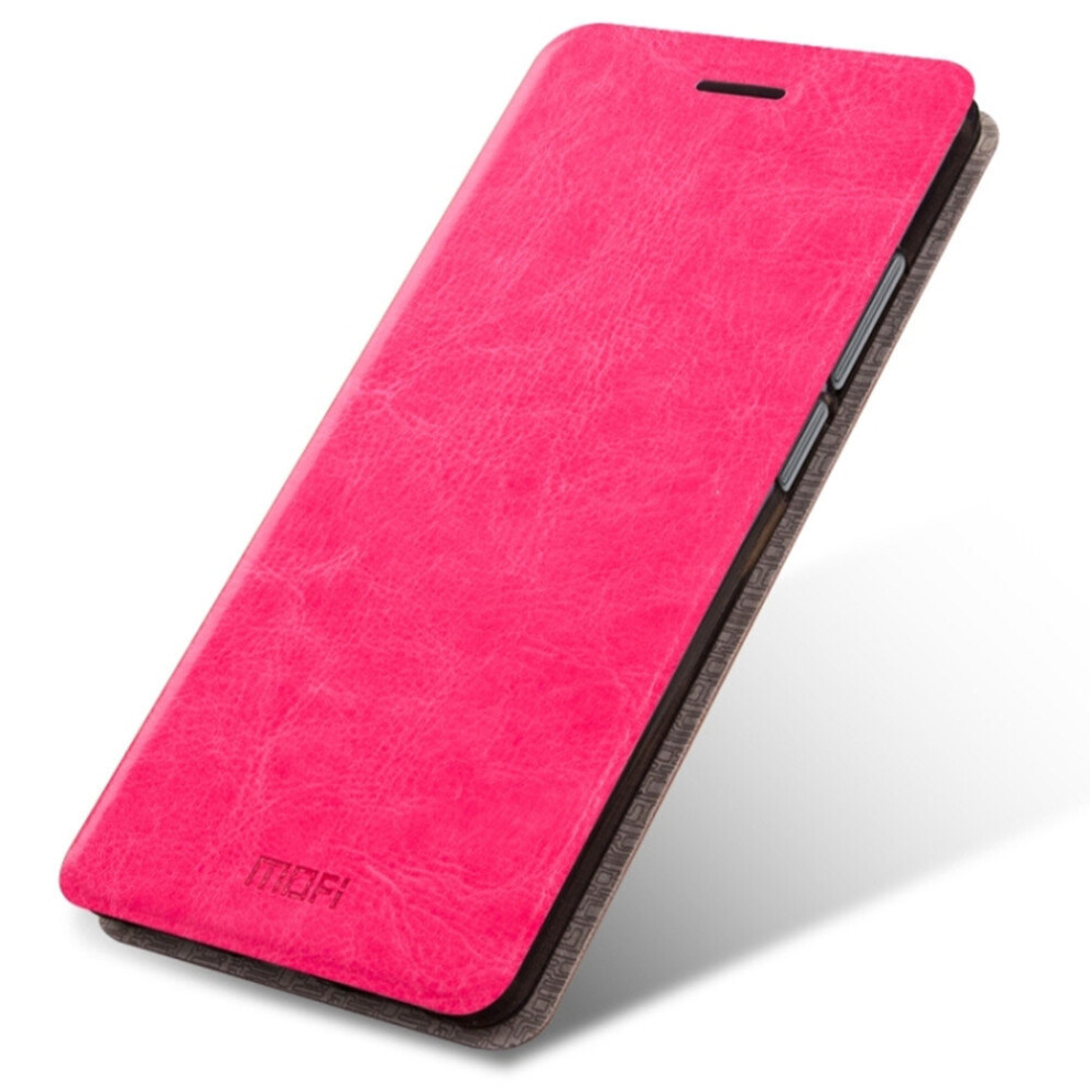 For Huawei Mate 9 Pro Crazy Horse Texture Horizontal Flip Leather Case With Holder (Magenta) Magenta 700000671131