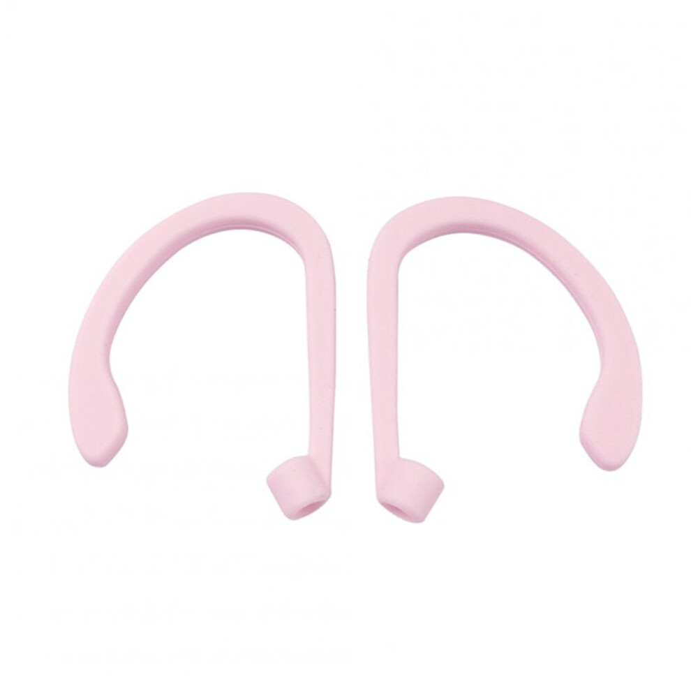 12 Pair Earphone Hook Suitable For Airpods Headset Portable Anti-Lost Silicone Earphone Ear Hook Cherry Pink 700000583922