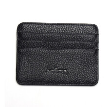Mini Men's Pu leather credit card holder id card case thin wallet for women with coin pocket small purse cardholder