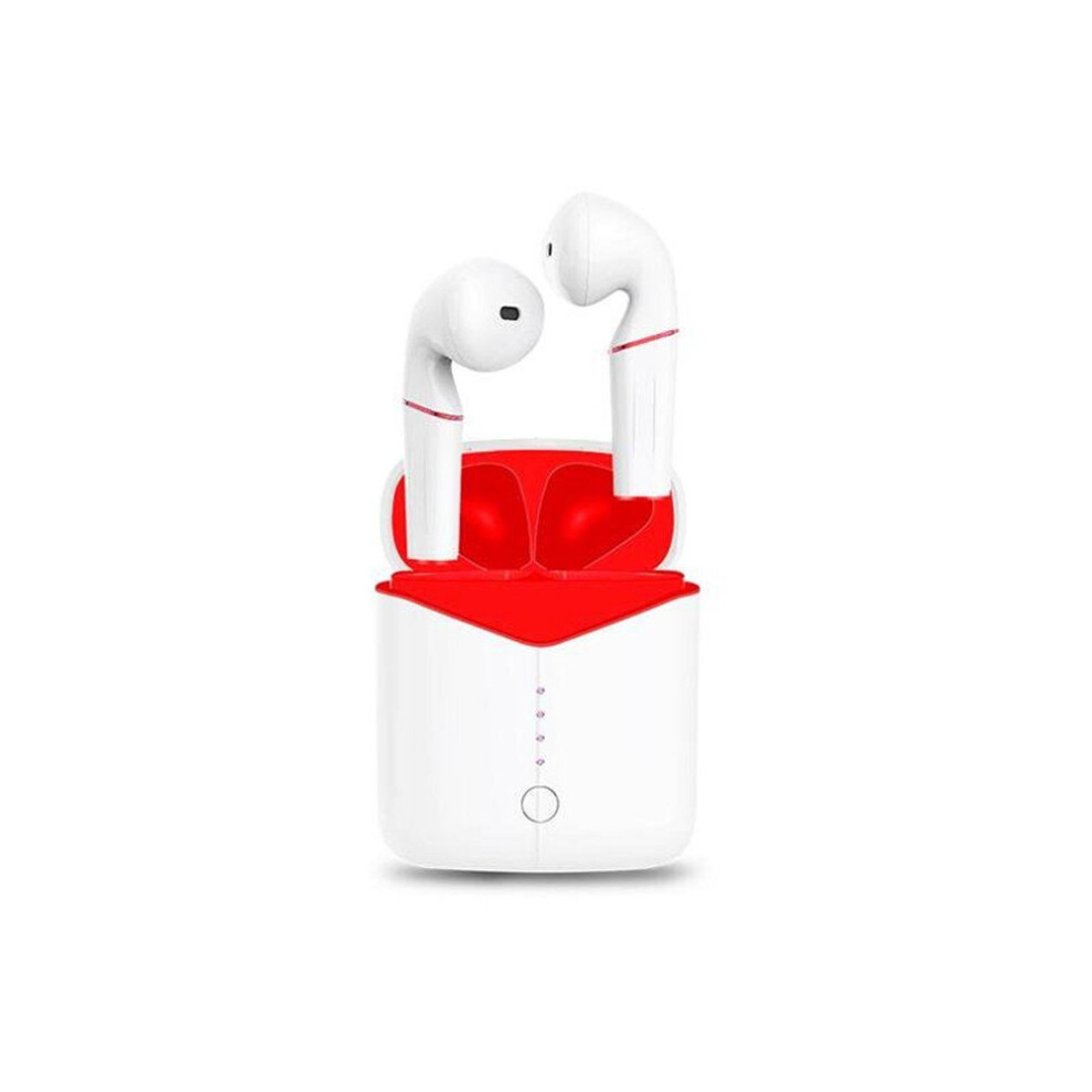 Pop-Up Wireless Earphones P20 Tws Stereo Wireless Earbuds Earphone Bluetooth 5.0 Headphones Red 7061857296629
