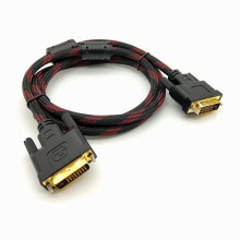 High Speed DVI to DVI Cable Adapter 24+1 pin DVI-D Gold Plated CABLE dvi Supports 3D 1080P