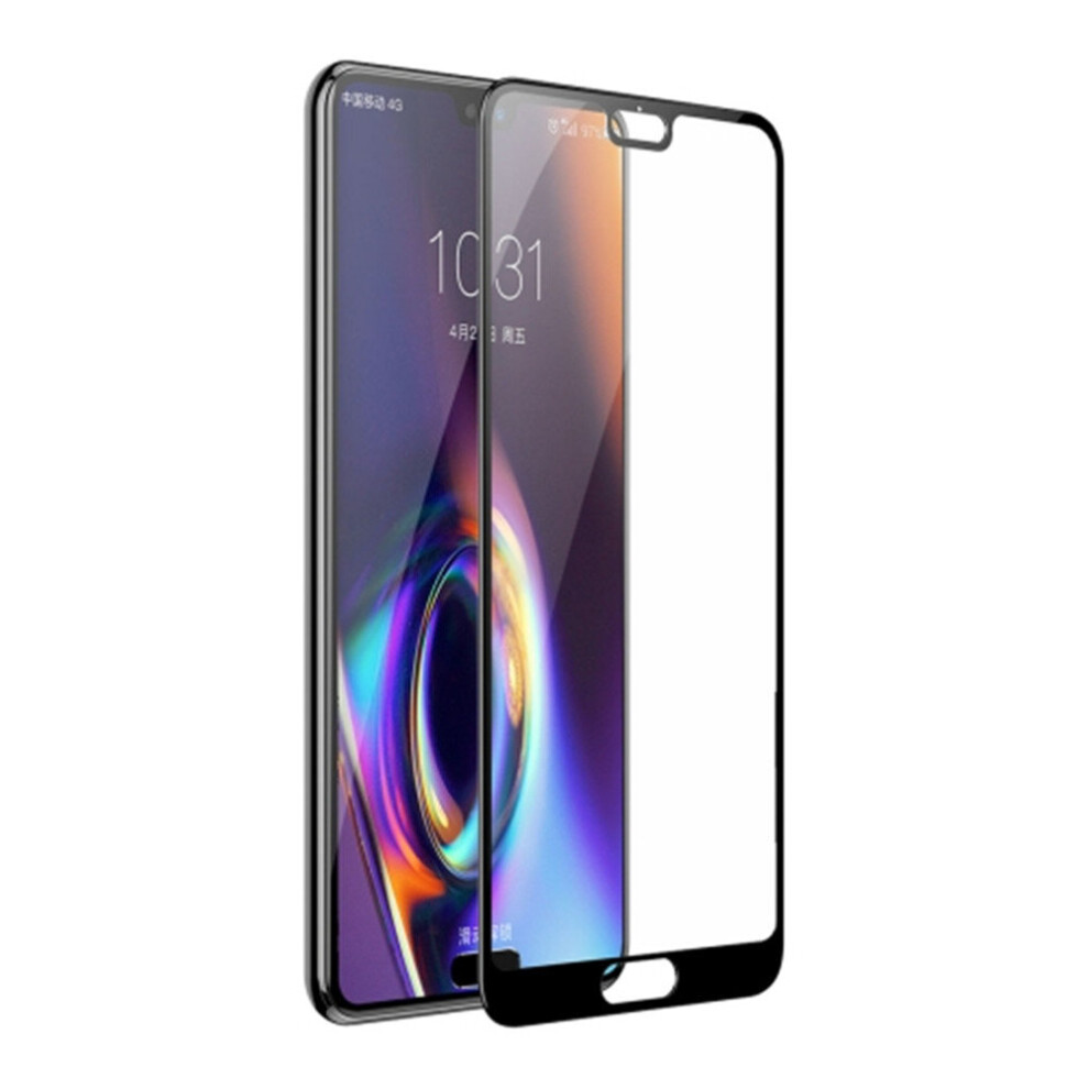 0.3Mm 9H 6D Tempered Glass Film For Huawei P20(Black) Black 700000669039