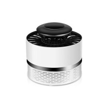 12V 7W LED Small Size Photocatalyst No Radiation Mosquito Killer Lamp white_With USB cable