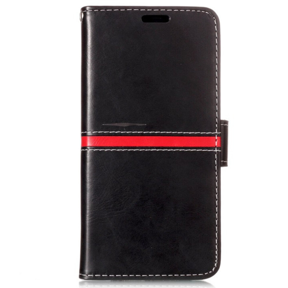 For Galaxy S9 Crazy Horse Texture Horizontal Flip Pu Leather Case With Holder & Card Slots & Wallet & Photo Frame & Lanyard (Black) Black 777178623545