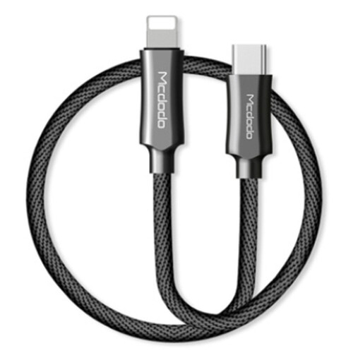 Knight Series Lightning Cable Quick Charging Cable for iPhone X 8 Plus iPhone XS MAX XR - 1.8m, Black