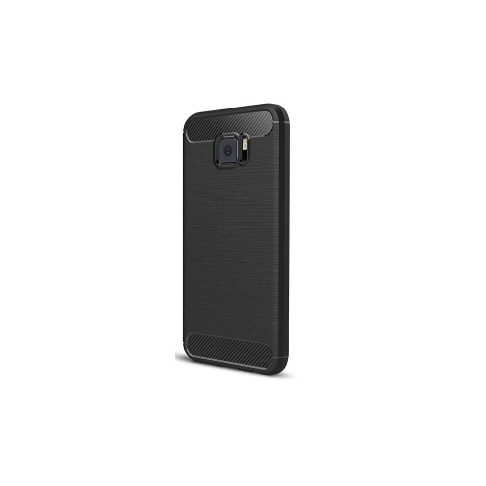 2Pcs For Asus Zenfone 4V V520kl Brushed Texture Carbon Fiber Shockproof Tpu Rugged Armor Protective Case 777178618565