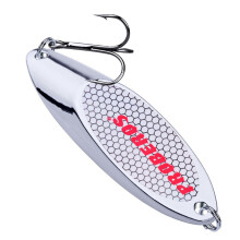 5PCS  10g Metal Spinner Spoon trout Fishing Lure Hard Bait Sequins Noise Paillette Artificial Bait small hard sequins spinner
