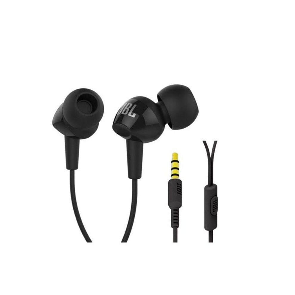 Photos - Headphones Keshen C100Si Original 3.5mm Wired Stereo Earphones Deep Bass Music Sports Headset Sports Earphone black 