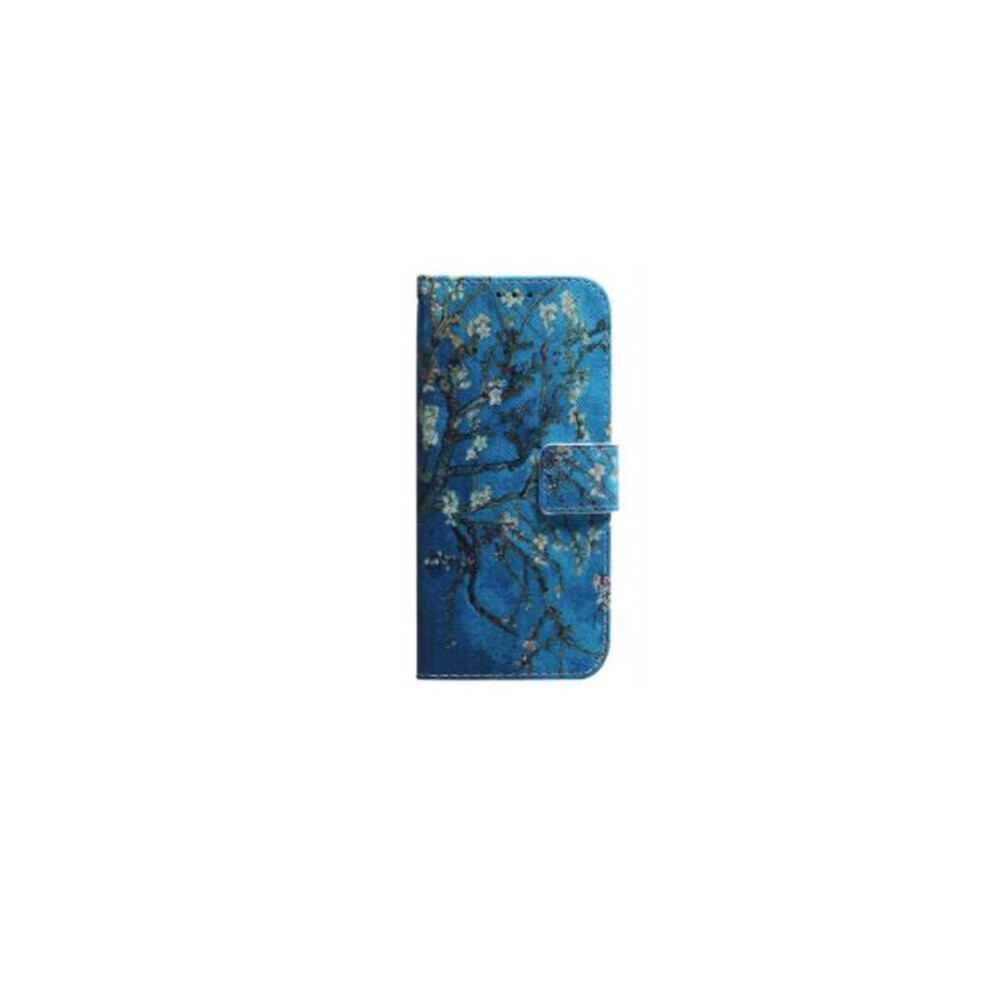 Apricot Flower Pattern Coloured Drawing Horizontal Flip Leather Case For Sony Xperia 10 Plus 700000654134