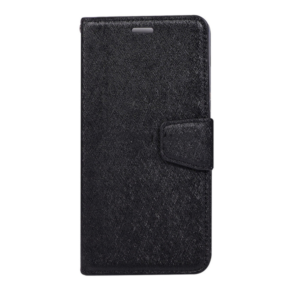 Silk Texture Horizontal Flip Leather Case For Huawei Mate 20, With Holder & Card Slots & Wallet & Photo Frame (Black) Black 700000658873