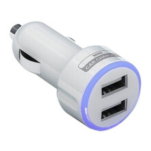 2PCS 2 Ports USB Charger Car Auto Charging Adapter Cell Phone Charger
