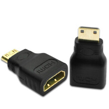 Mini HDMI to HDMI Adapter Gold-Plated Male to Female HDMI 1.4 3D Extension Adapter 1080P Converter for HDTV Tablet Camera