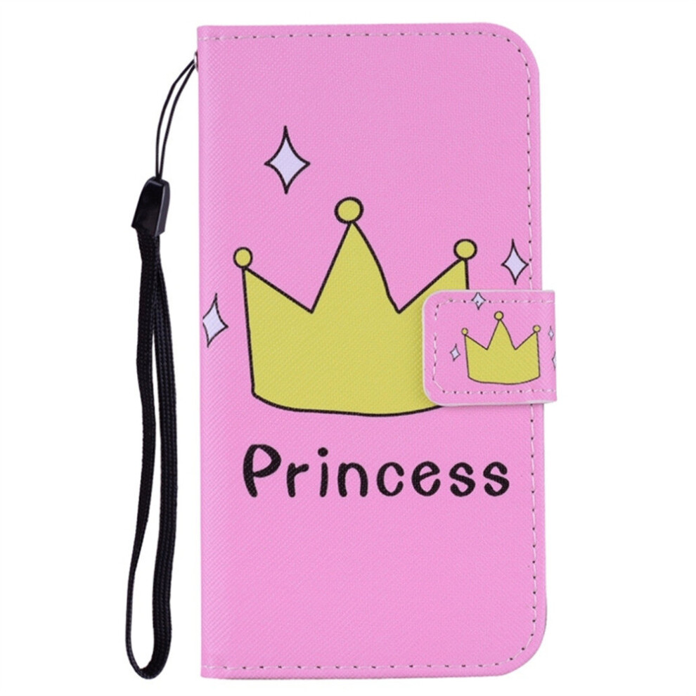 Crown Pattern Colored Drawing Horizontal Flip Leather Case For Huawei P30, With Holder & Card Slots & Wallet & Lanyard 700000654196