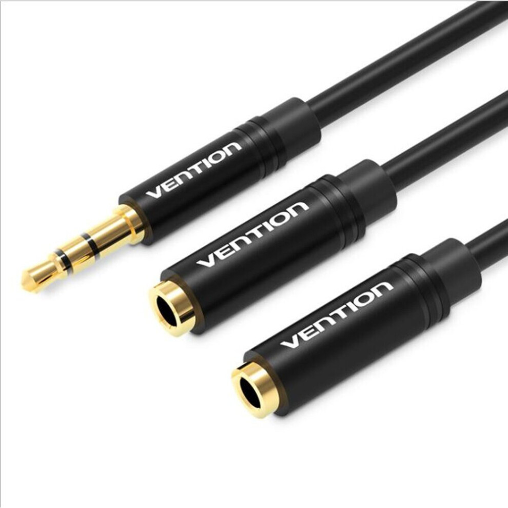 Audio Splitter Cable 3.5Mm Male To 2 Female Jack 3.5Mm Mic Y Splitter Aux Cable For Iphone Laptop Mp3 Headphone Headset 7061857284404
