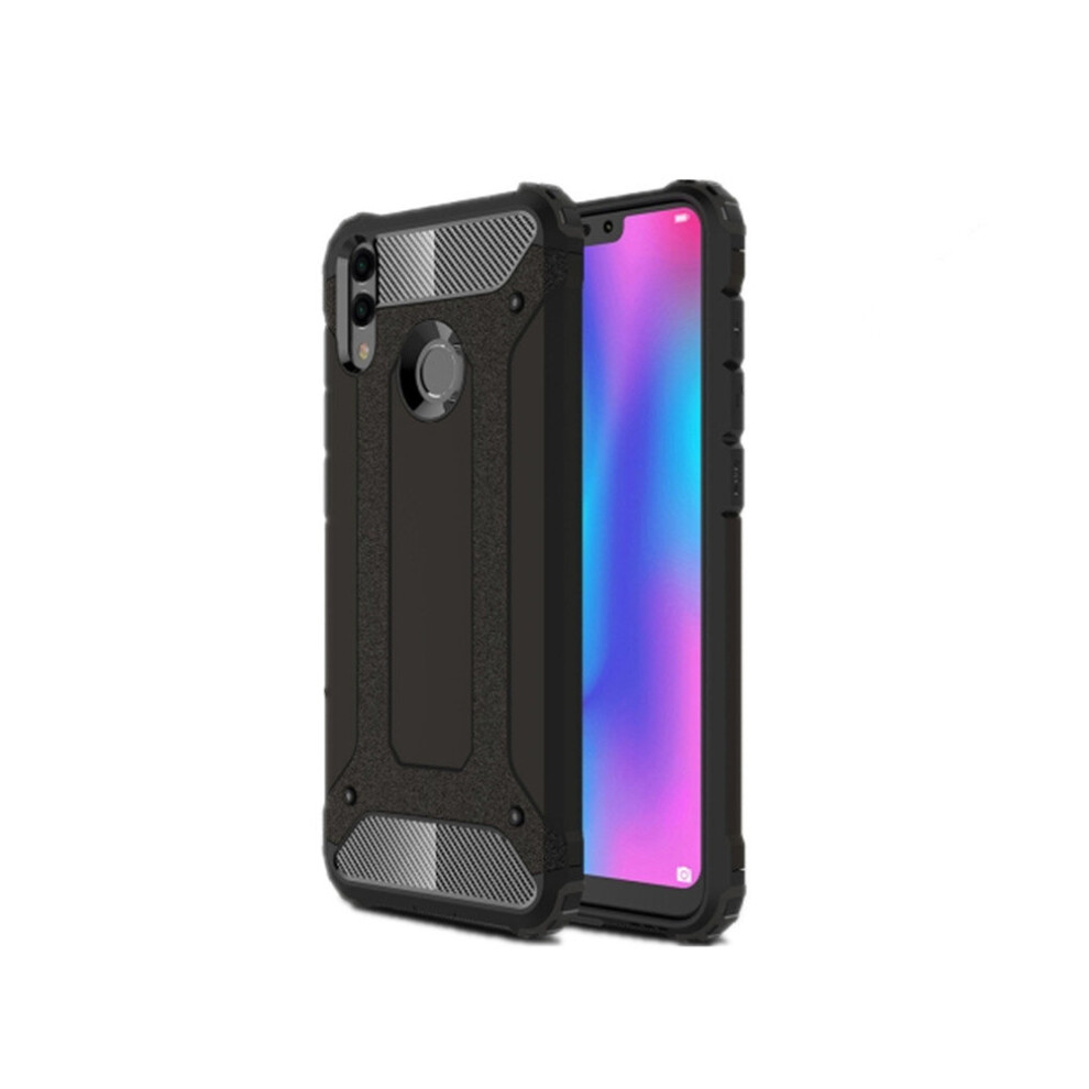2 Pcs Magic Armor Tpu + Pc Combination Case For Huawei Honor 8C (Black) Black 700000659207