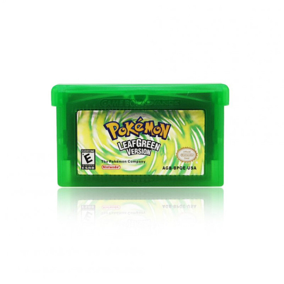 Handheld Console Video Game Cartridge Card For Nintend Ndsl Gb Gbc Gbm Gba Sp Leafgreen Version 700000579192