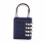 2Pcs Dial Digit Combination Lock Suitcase Luggage Password Lock Padlock  Home Dormitory blue 1
