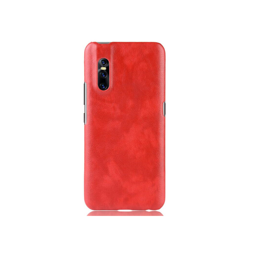 2Pcs Shockproof Litchi Texture Pc + Pu Case For Vivo V15 Pro 700000654240