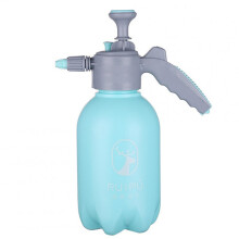 2L Air Pressure Adjustable Garden Spray Bottle Kettle Sprayer for Plant Flowers Watering 2L Deluxe Edition - Blue