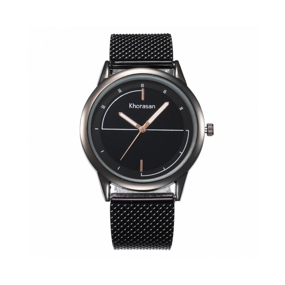 Photos - Wrist Watch Keshen Women Round Dial Fashion Simple Scale Quartz Watch gray black