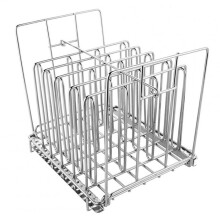 Stainless Steel Sous Vide Rack Dividers Separator for Softcooker Sous Vide Cooker Silver