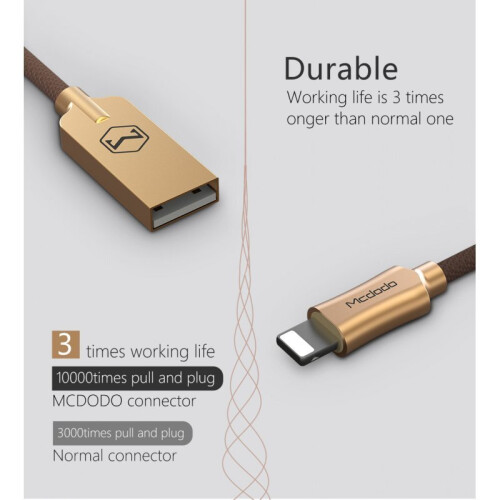 Lamp Seires Lightning Cable 90 Degree Angle Head Gaming Charging Cable 1.2m 2