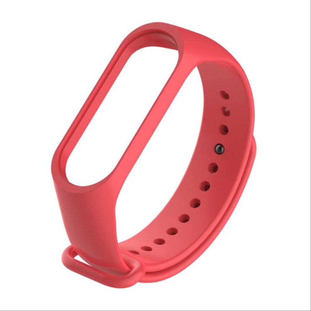 Silicone Wrist Strap Replacement For Xiaomi Mi 3 Smart Bracelet Mi3 Accessories Red Red,Multicoloured 700000571844