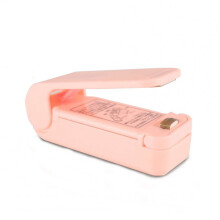 5PC Portable Mini Home Sealing Machine for Snacks Bag Package Pink