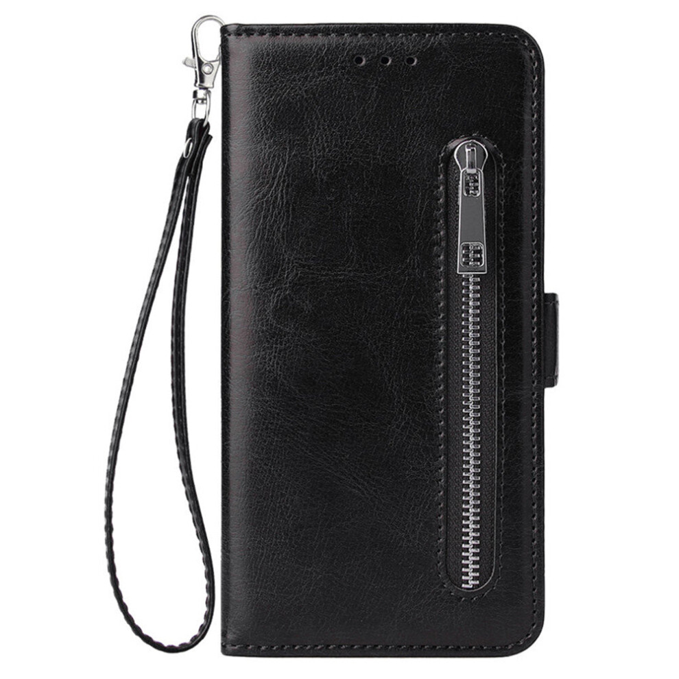 Wallet Case For Samsung A71 Zipper Pu Leather Flip Soft Cover 7061857279547