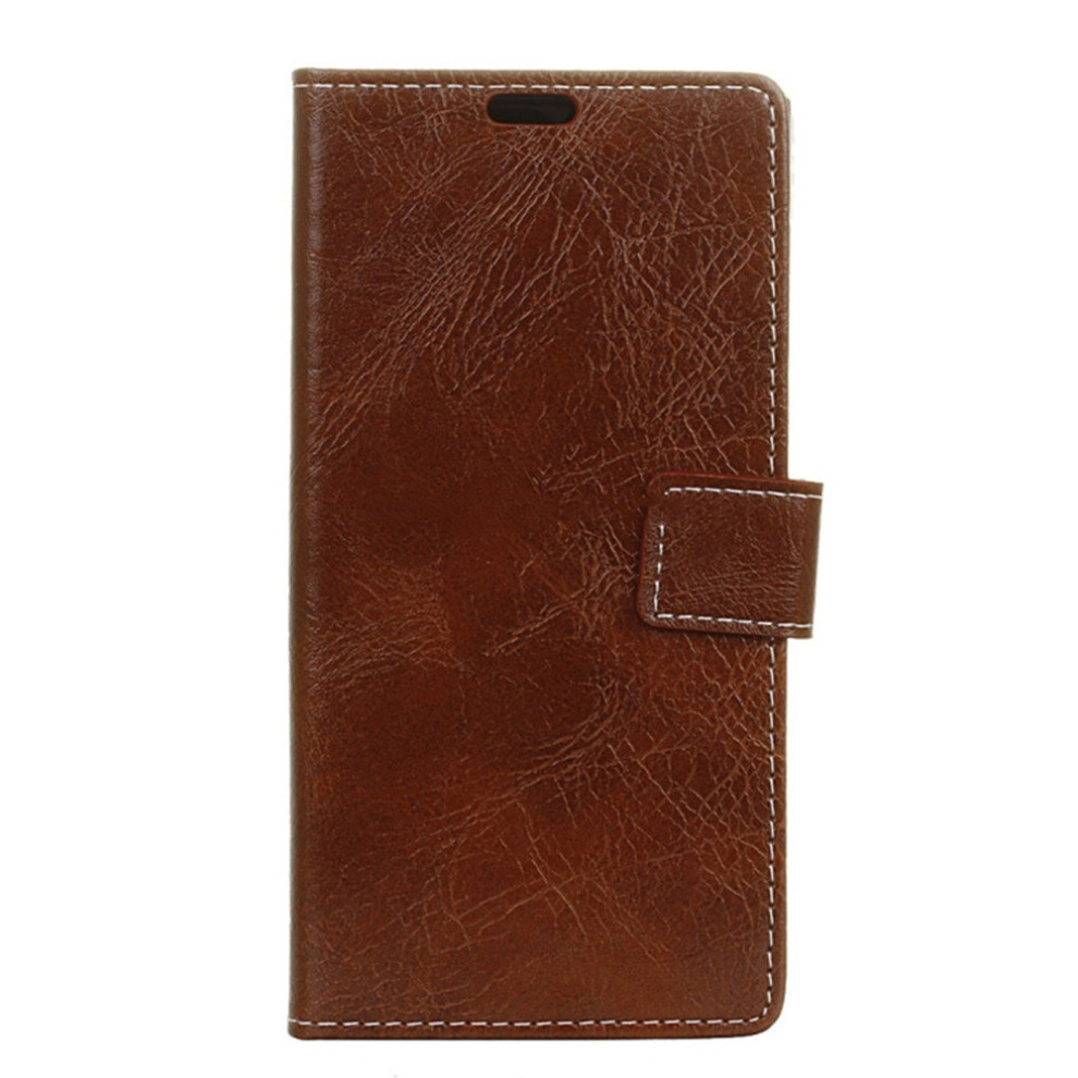 Retro Crazy Horse Texture Horizontal Flip Leather Case For Huawei P30 Pro, With Holder & Card Slots & Wallet & Photo Frame (Brown) Brown 777178618831