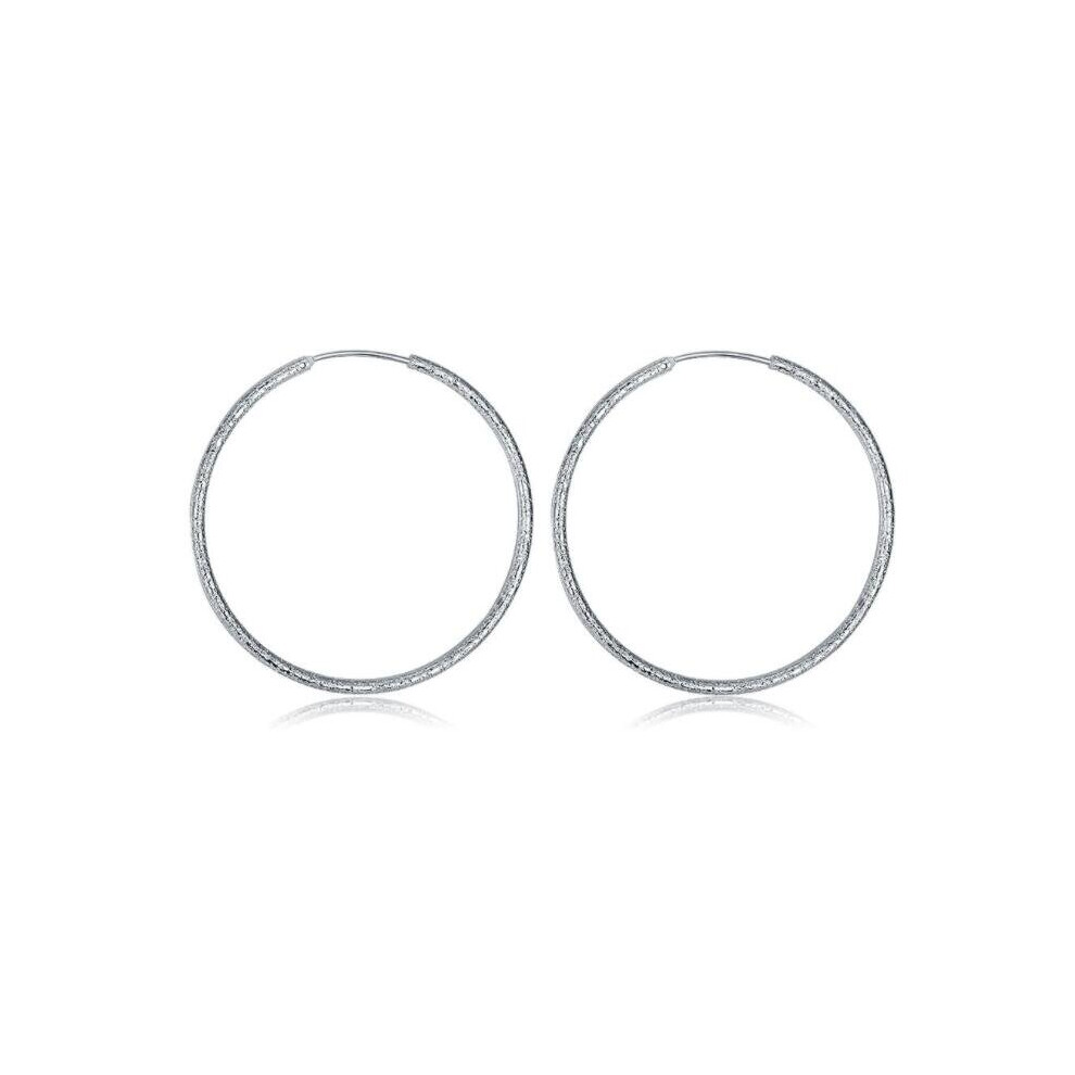 Photos - Earrings Keshen 3PCS Copper Simple Scrub Hoop  for Women Trendy Jewelry  