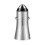 PD Type-c QC3.0 Car charger Silver 1