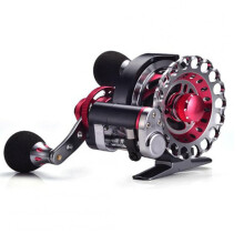 Fly Reel Automatic Wire Spread 10+1 BB Aluminum Alloy Left Hand Ice Fishing Raft Reel