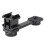 Camera Hot Shoe Bracket Three-head Hot Shoe Accessories Suitable for Mircophone and Flash Black 1