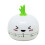 2 Pcs Kitchen Vegetable/Fruit Shape Timer Cute Cooking Mechanical Home Decor red 2