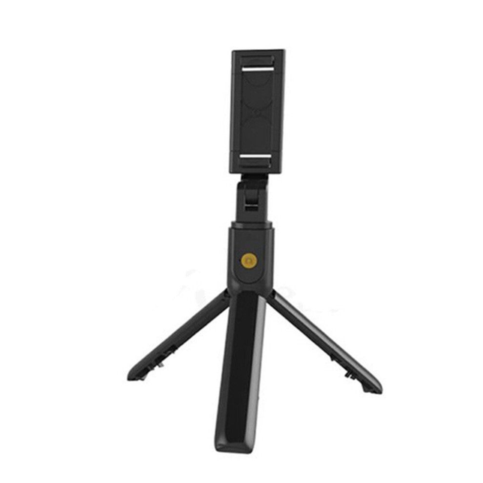 3 In 1 Wireless Bluetooth Selfie Stick For Iphone/Android/Huawei Foldable Handheld Monopod Shutter Remote Extendable Mini Tripod Black 700000579345