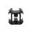 2 PCS Three-head Hot Shoe Flash Stand Multi-function Flash Holder Camera Bracket Accessories Square 3 Head Hot Shoe 5