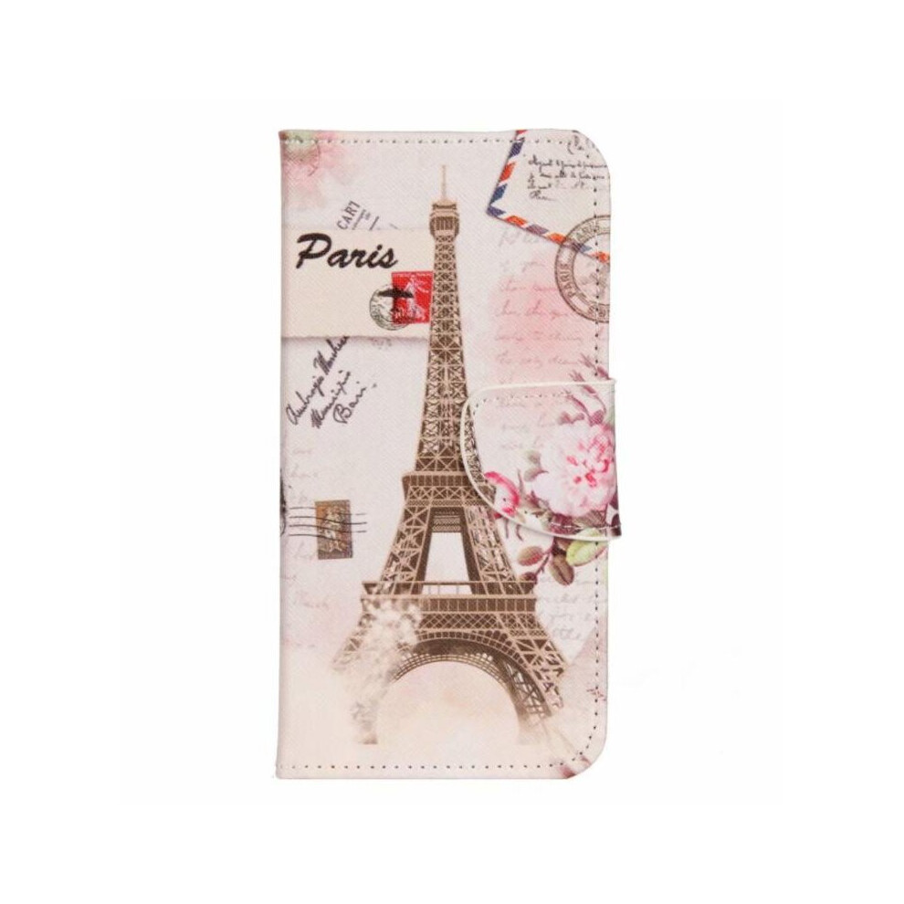 For Galaxy S10 Eiffel Tower Pattern Horizontal Flip Leather Case With Holder & Card Slots & Wallet 777178623897