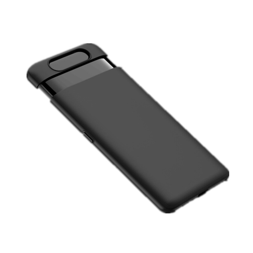 Ultrathin Pc Sliding Closure Protective Case For Galaxy A80(Black) Black 700000666984