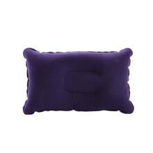 Outdoor Camping Flocking Inflatable Pillow Travel Car Home Inflatable Pillow Pillow Portable Folding Pillow Outdoor