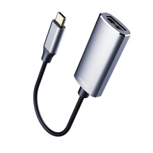 USB-C / Type-C to HDMI Female Transfer Cable Converter(Grey)