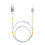 X Series Voice Control Lightning Cable with LED 1m White 1