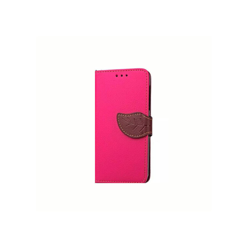 For Galaxy J7 Leaf Magnetic Snap Litchi Texture Horizontal Flip Leather Case 777178623972