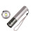 3 Modes Adjustable LED T6 USB Rechargeable Flashlight for Outdoor black_Model 1463-T6 2