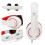 400 en 1 Sup Retro Nostalgia Double Handheld Game Console Gamepad rouge 4