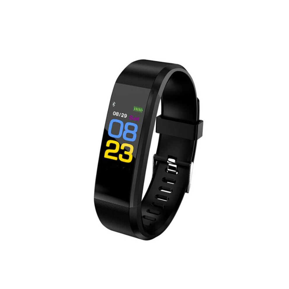 Bluetooth Smart Watch Heart Rate Blood Pressure Monitor Fitness Tracker Bracelet 7061857297176