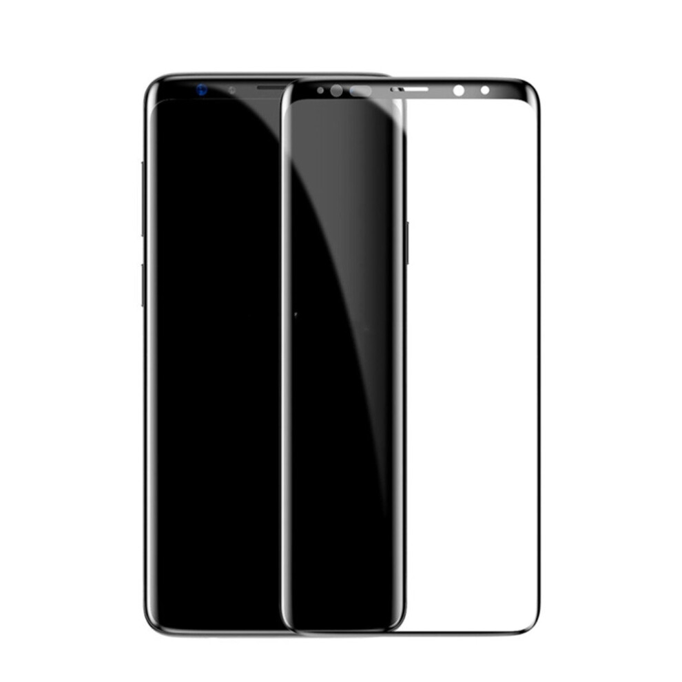 For Galaxy S9+ 0.3Mm 9H Surface Hardness 2.5D Arc Edge Full Screen Tempered Glass Film Screen Protector 777178621466