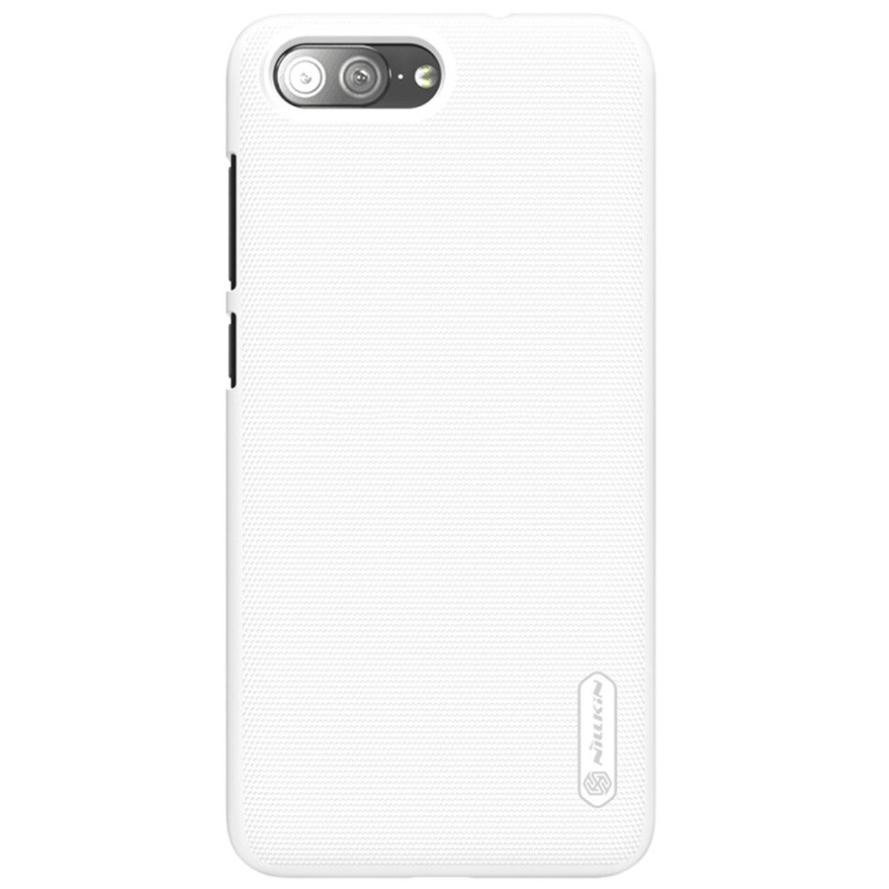 Frosted Shield For Asus Zenfone 4 Max Zc554kl Concave-Convex Texture Pc Protective Case Back Cover (White) White 700000669541