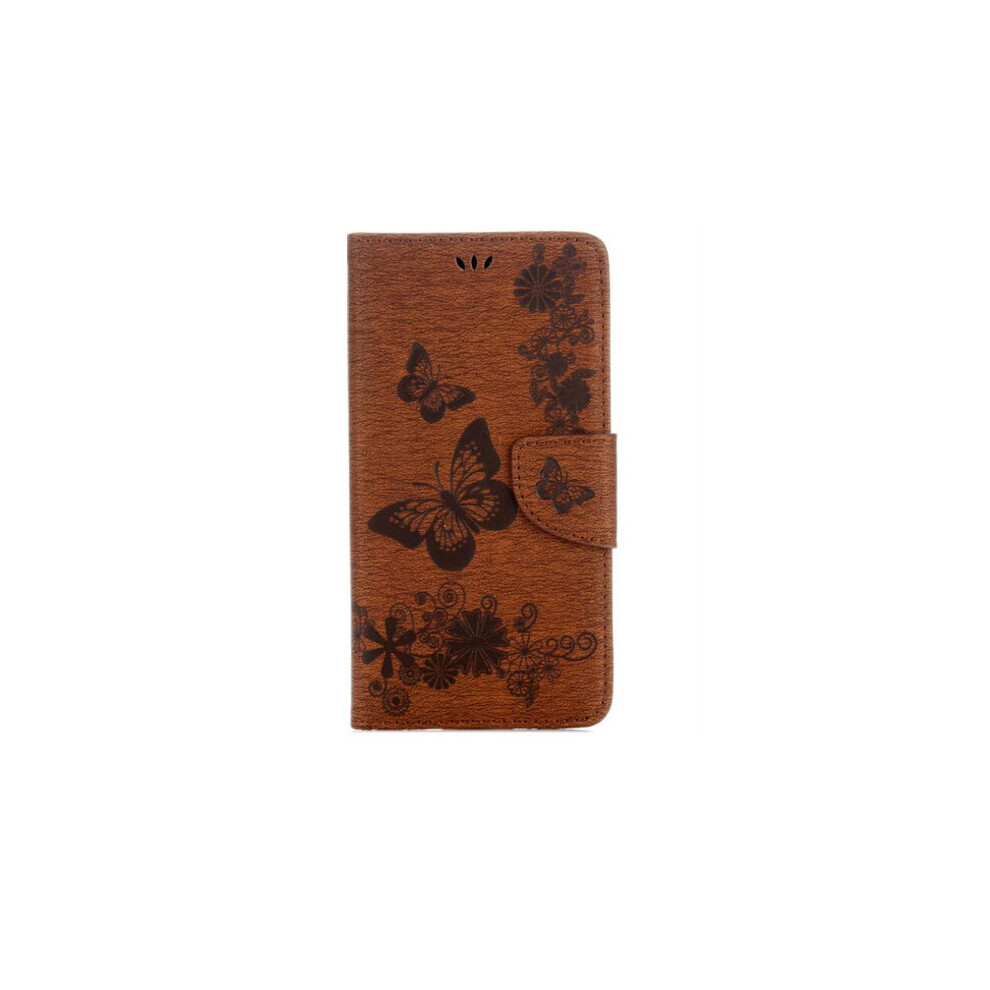 Butterflies Embossing Horizontal Flip Leather Case For Wiko Fever Se 700000649567